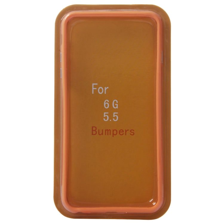 Pure Color Plastic + TPU Bumper Frame Case for iPhone 6 Plus & 6S Plus