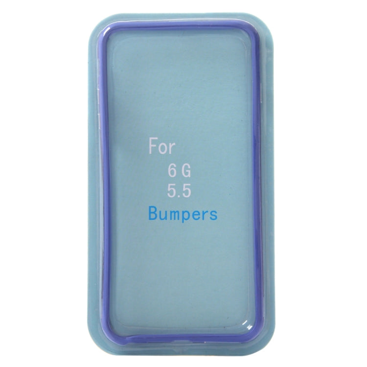 Transparent Plastic + TPU Bumper Frame Case for iPhone 6 Plus & 6S Plus