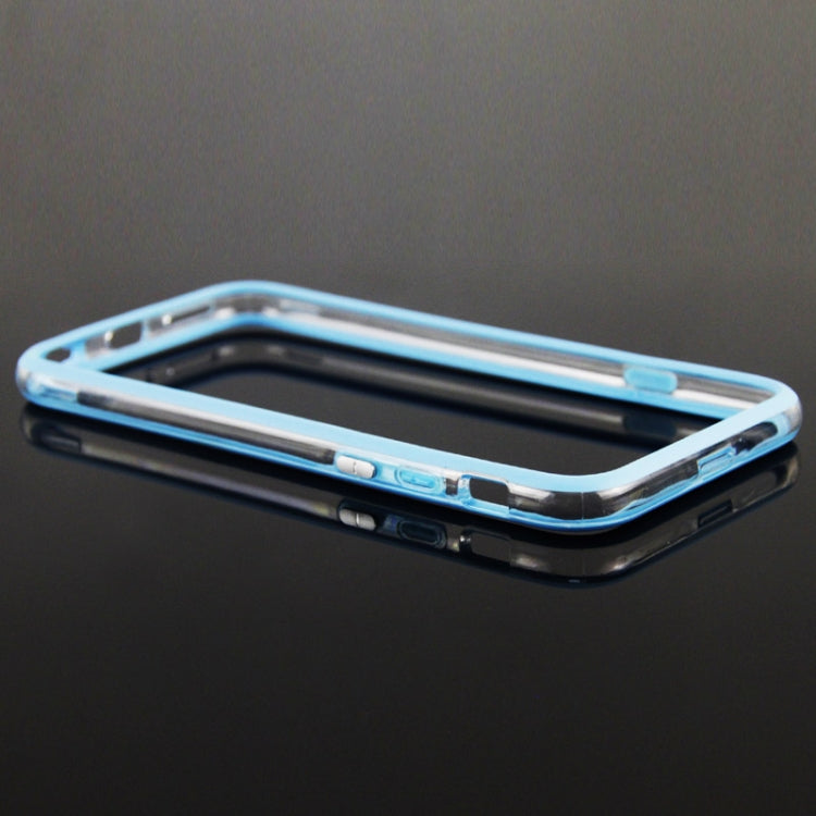 Transparent Plastic + TPU Bumper Frame Case for iPhone 6 Plus & 6S Plus