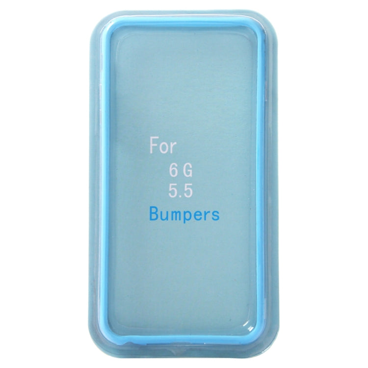 Transparent Plastic + TPU Bumper Frame Case for iPhone 6 Plus & 6S Plus