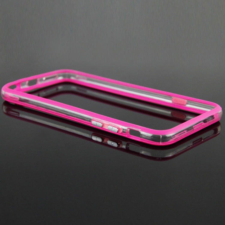 Transparent Plastic + TPU Bumper Frame Case for iPhone 6 Plus & 6S Plus