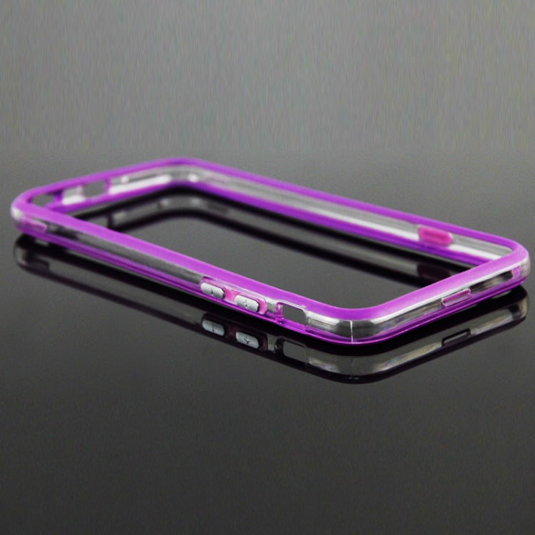 Transparent Plastic + TPU Bumper Frame Case for iPhone 6 Plus & 6S Plus