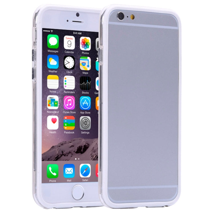 Transparent Plastic + TPU Bumper Frame Case for iPhone 6 Plus & 6S Plus