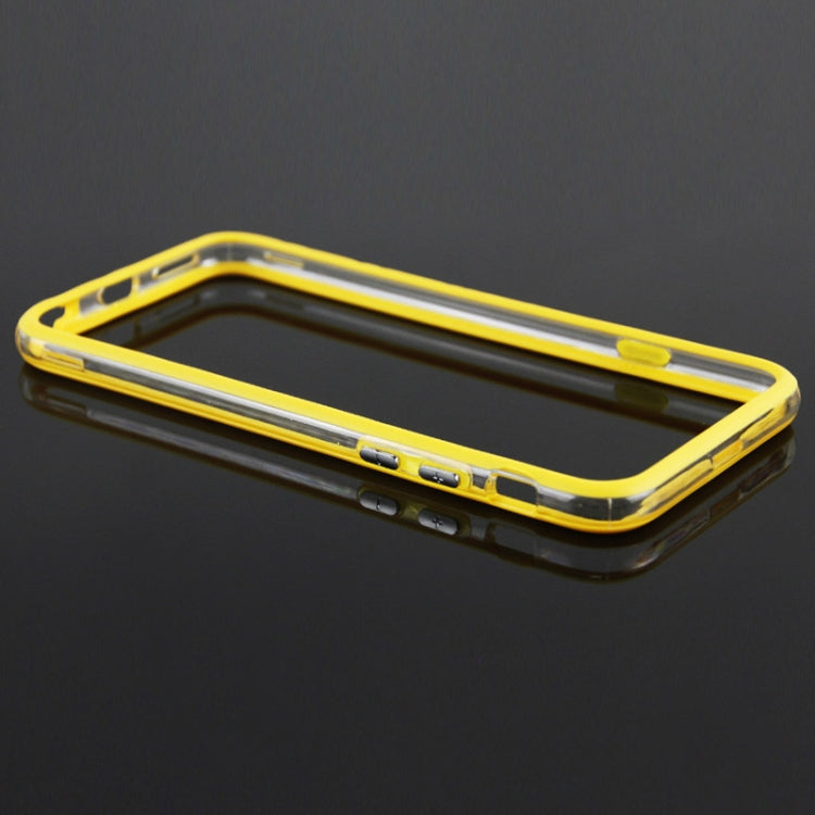 Transparent Plastic + TPU Bumper Frame Case for iPhone 6 Plus & 6S Plus