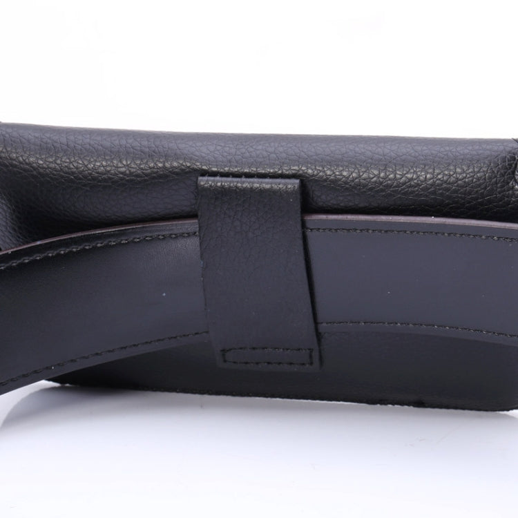 Universal Litchi Texture Horizontal Style Waist Bag Leather Case for iPhone 8 Plus & 7 Plus  , iPhone 6 Plus, iPhone 6S Plus, Galaxy S7 Edge / S6 edge Plus / A8 / Note 5 / Note 4 / Note III / N9000 / N7100(Black)