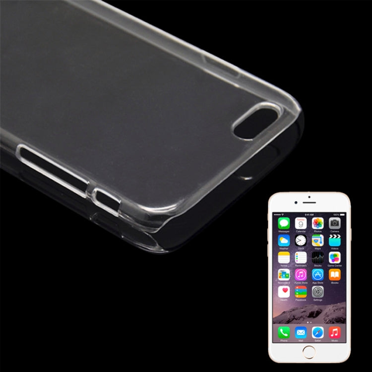 Pure Color Crystal Hard Case for iPhone 6 Plus & 6S Plus(Transparent)