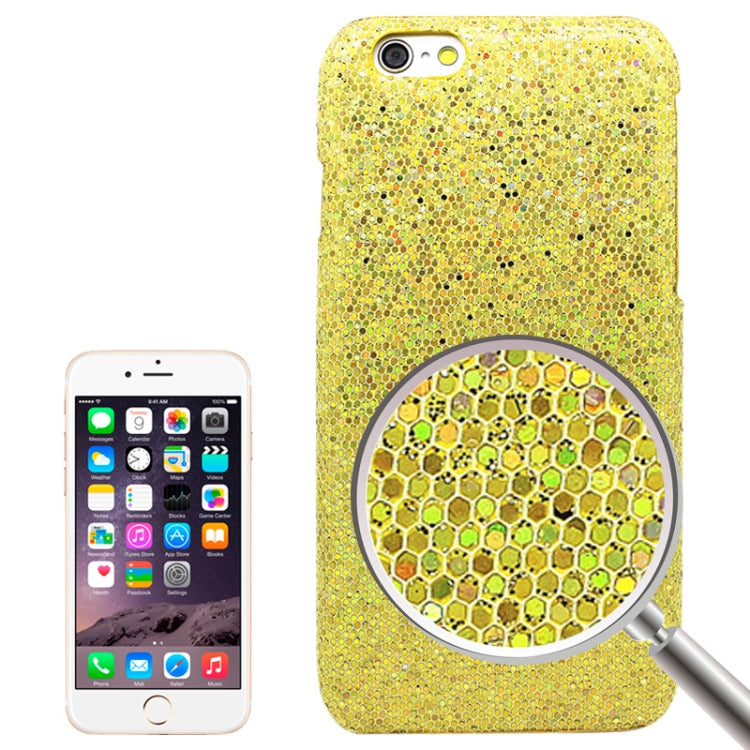 Shimmering Powder Electroplating Plastic Hard Case for iPhone 6 Plus & 6S Plus