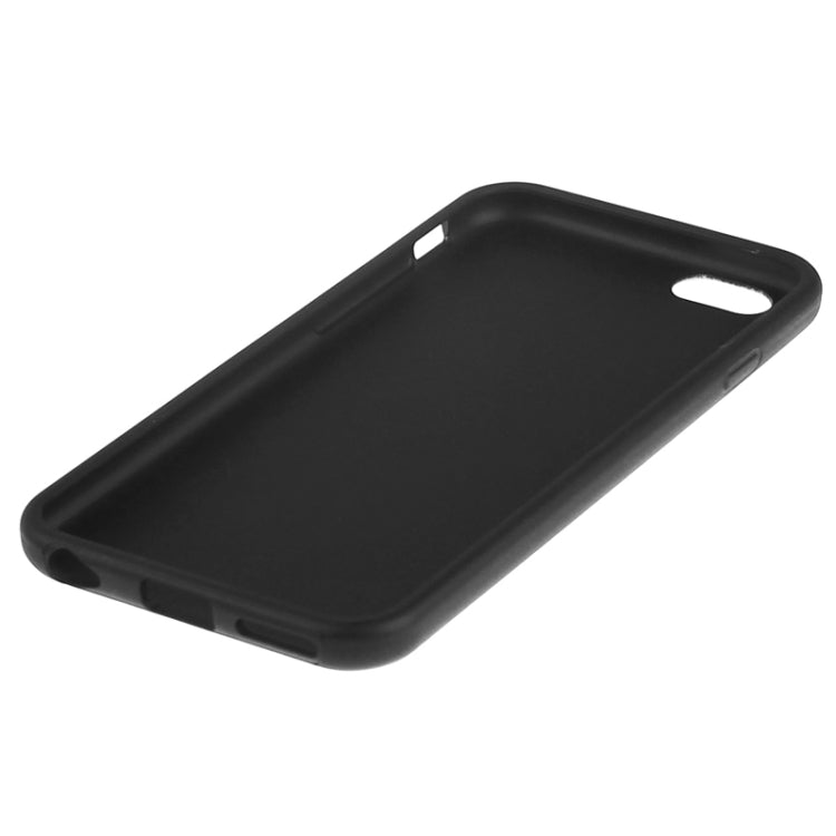 Crazy Horse Texture Leather Skinning Silicone Case for iPhone 6 Plus