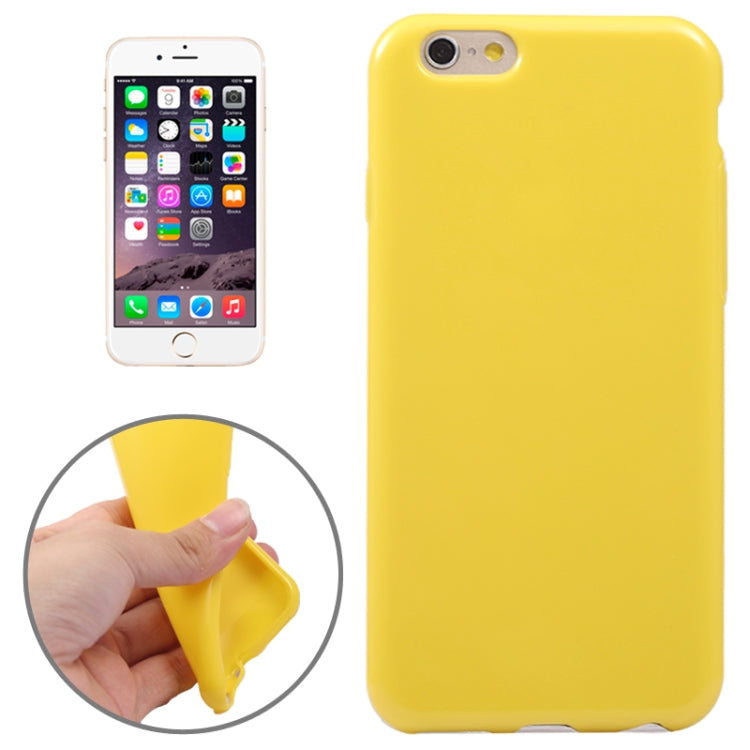 Pure Color Pattern TPU Case for iPhone 6 Plus & 6S Plus