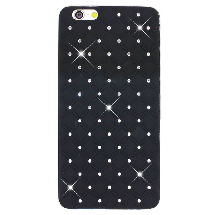 Bling Diamond Stars Plating Skinning Plastic Case for iPhone 6 Plus & 6S Plus