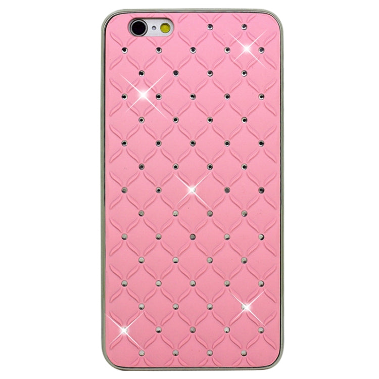Bling Diamond Stars Plating Skinning Plastic Case for iPhone 6 Plus & 6S Plus