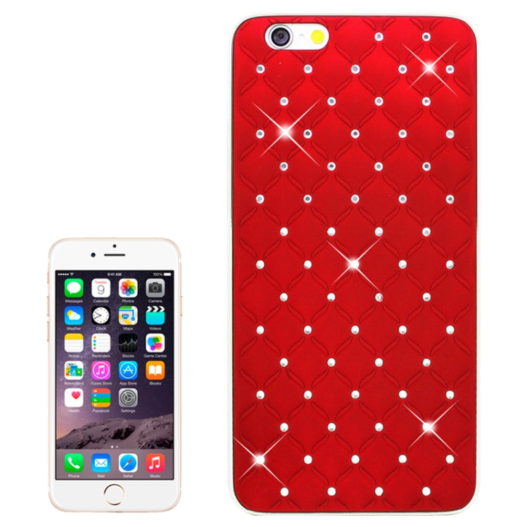 Bling Diamond Stars Plating Skinning Plastic Case for iPhone 6 Plus & 6S Plus