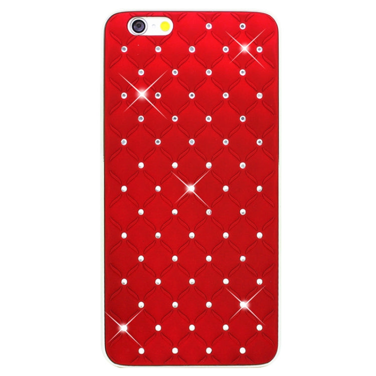 Bling Diamond Stars Plating Skinning Plastic Case for iPhone 6 Plus & 6S Plus