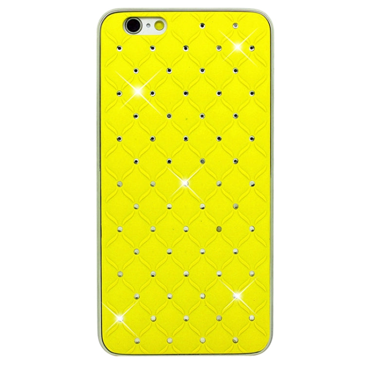 Bling Diamond Stars Plating Skinning Plastic Case for iPhone 6 Plus & 6S Plus