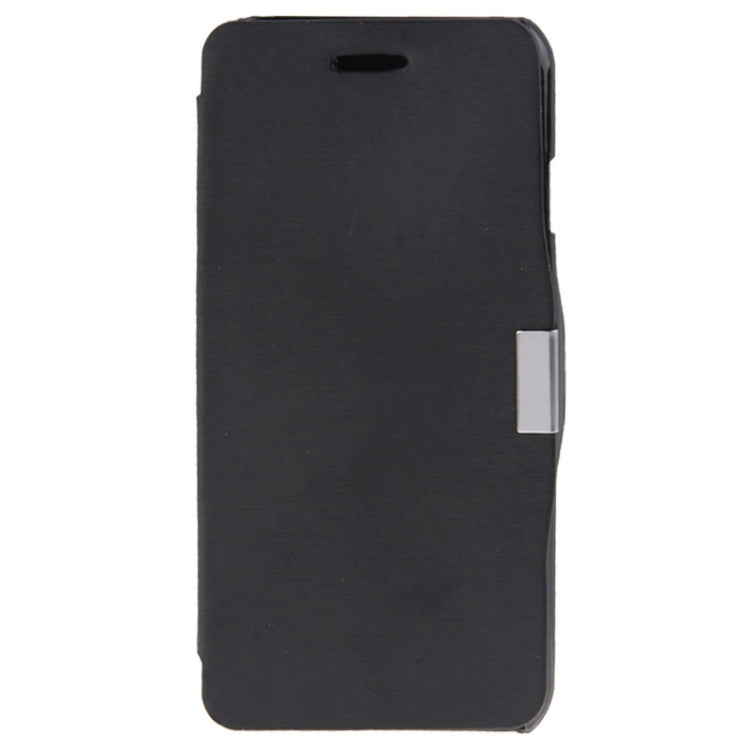 Brush Texture Horizontal Flip Magnetic Button Leather Case for iPhone 6 Plus & 6S Plus