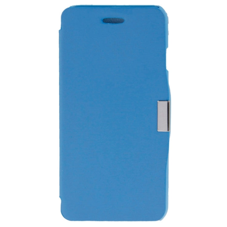 Brush Texture Horizontal Flip Magnetic Button Leather Case for iPhone 6 Plus & 6S Plus