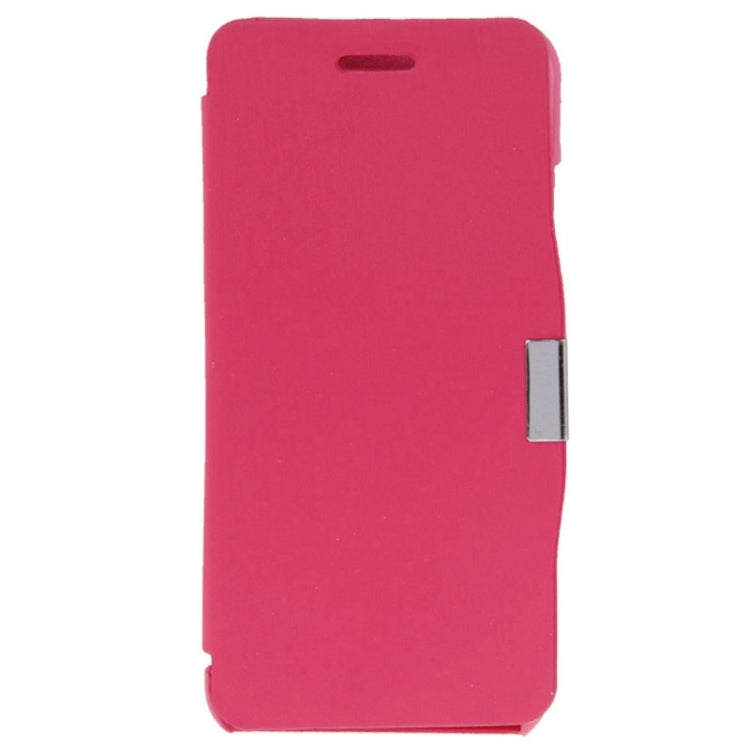 Brush Texture Horizontal Flip Magnetic Button Leather Case for iPhone 6 Plus & 6S Plus