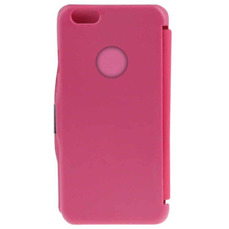 Brush Texture Horizontal Flip Magnetic Button Leather Case for iPhone 6 Plus & 6S Plus