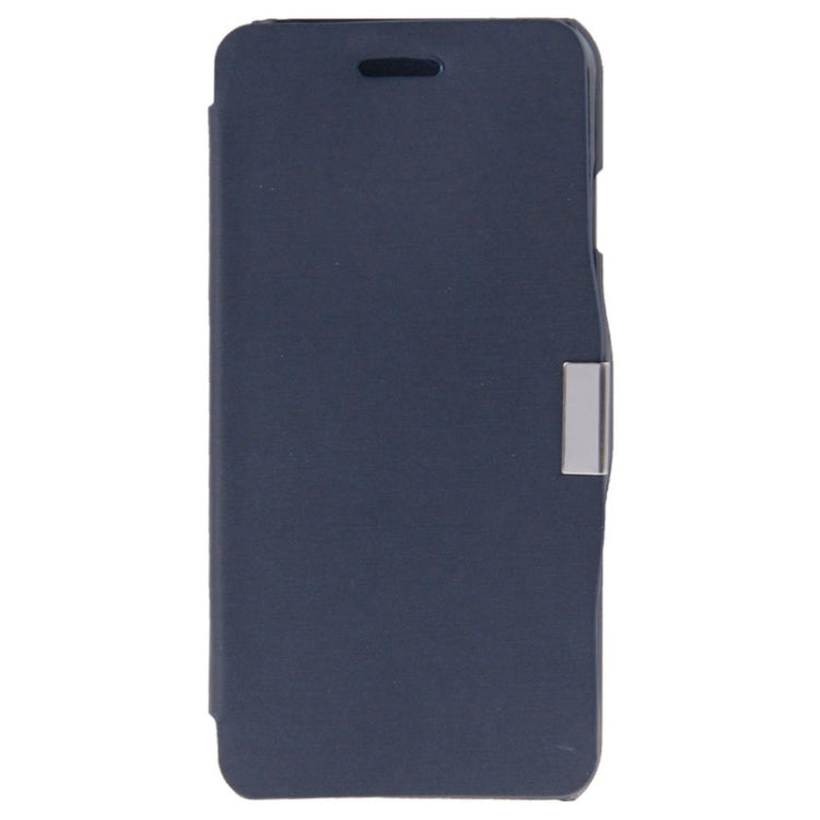 Brush Texture Horizontal Flip Magnetic Button Leather Case for iPhone 6 Plus & 6S Plus