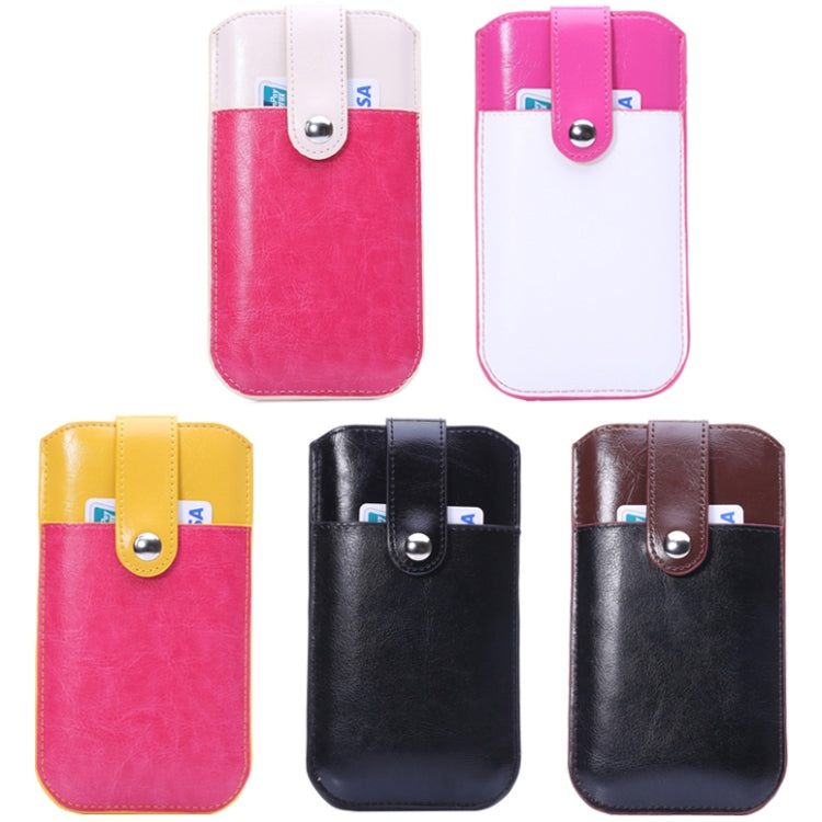 Universal Crazy Horse Texture Leather Case with Fullscreen Touch & Card Slots for iPhone 6 Plus & 6S Plus, iPhone 6S Plus, Galaxy S6 edge Plus / A8 / Note 5 / Note 4, HTC Desire 820 / 816