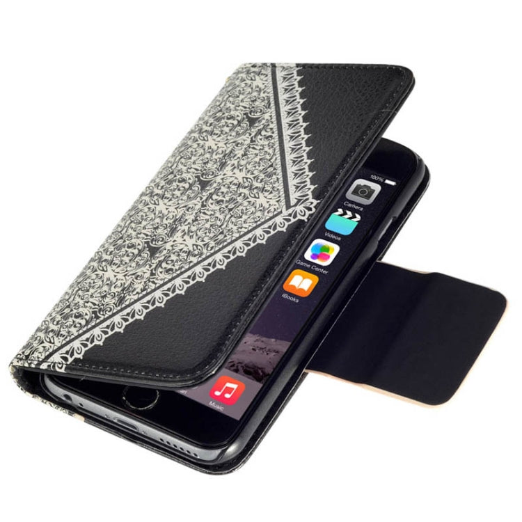 Bowknot Wallet Style Leather Case with Chain and Card Slots for iPhone 6 Plus & 6S Plus