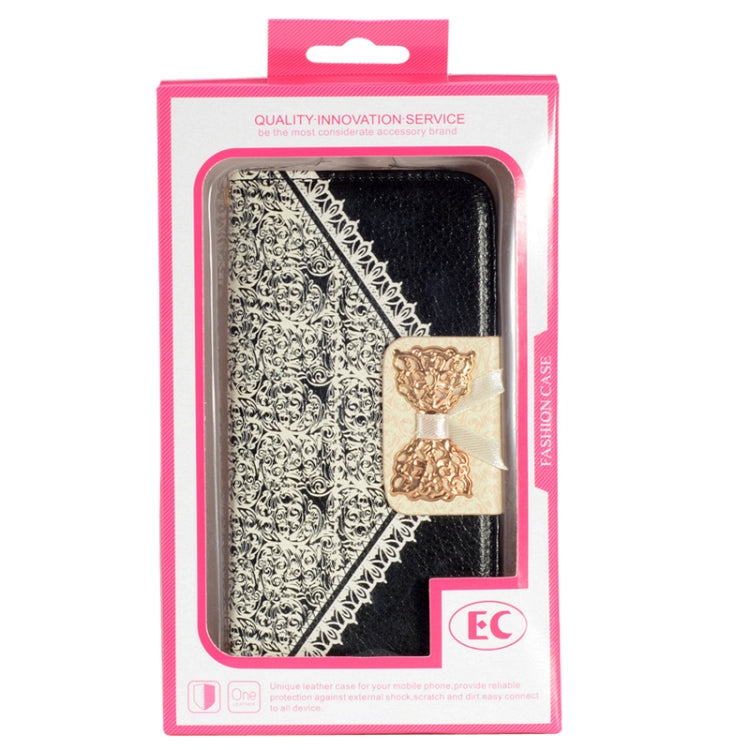 Bowknot Wallet Style Leather Case with Chain and Card Slots for iPhone 6 Plus & 6S Plus