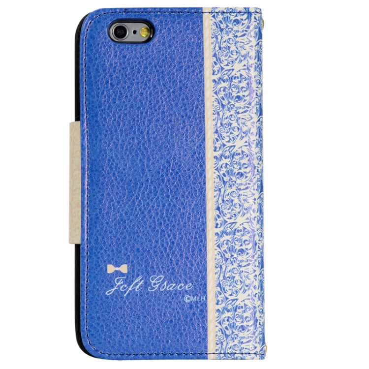 Bowknot Wallet Style Leather Case with Chain and Card Slots for iPhone 6 Plus & 6S Plus