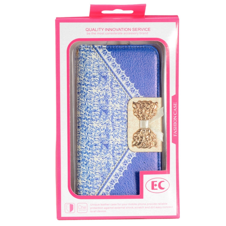 Bowknot Wallet Style Leather Case with Chain and Card Slots for iPhone 6 Plus & 6S Plus