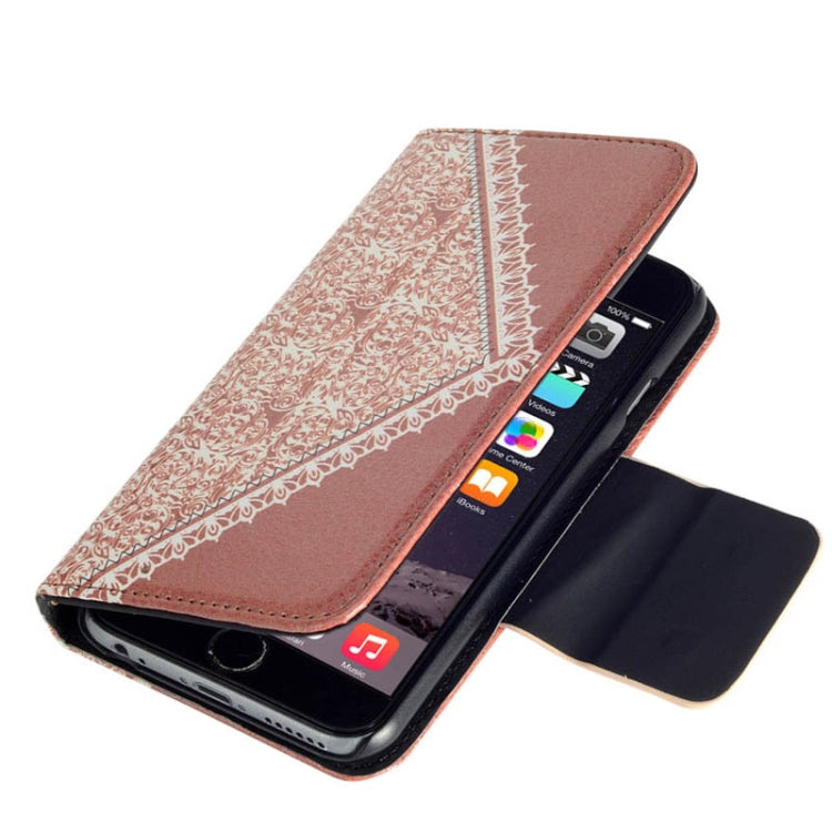 Bowknot Wallet Style Leather Case with Chain and Card Slots for iPhone 6 Plus & 6S Plus