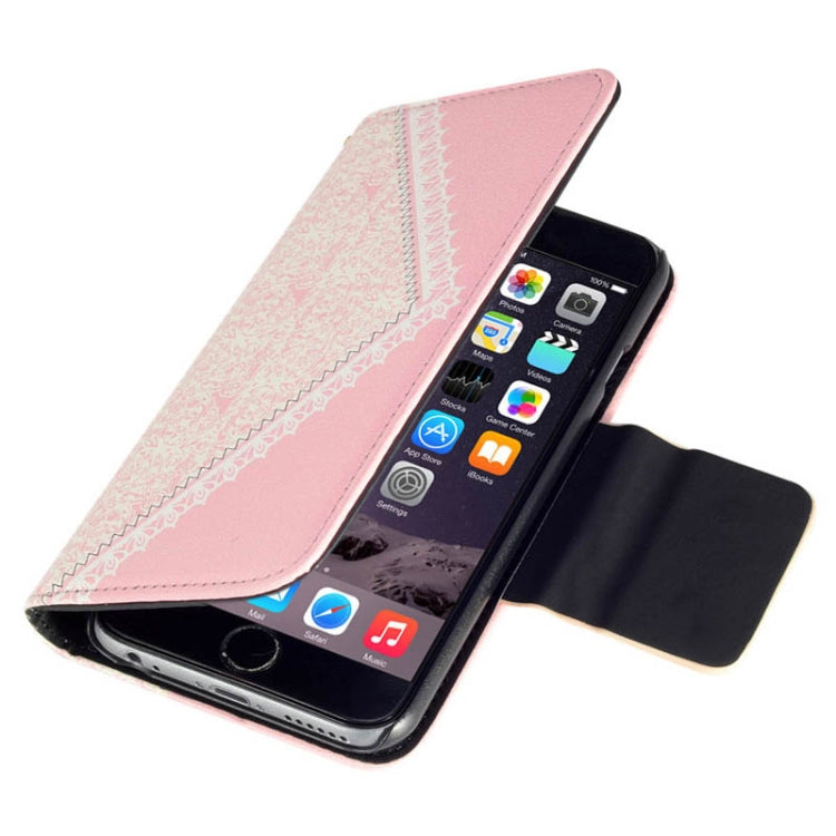 Bowknot Wallet Style Leather Case with Chain and Card Slots for iPhone 6 Plus & 6S Plus
