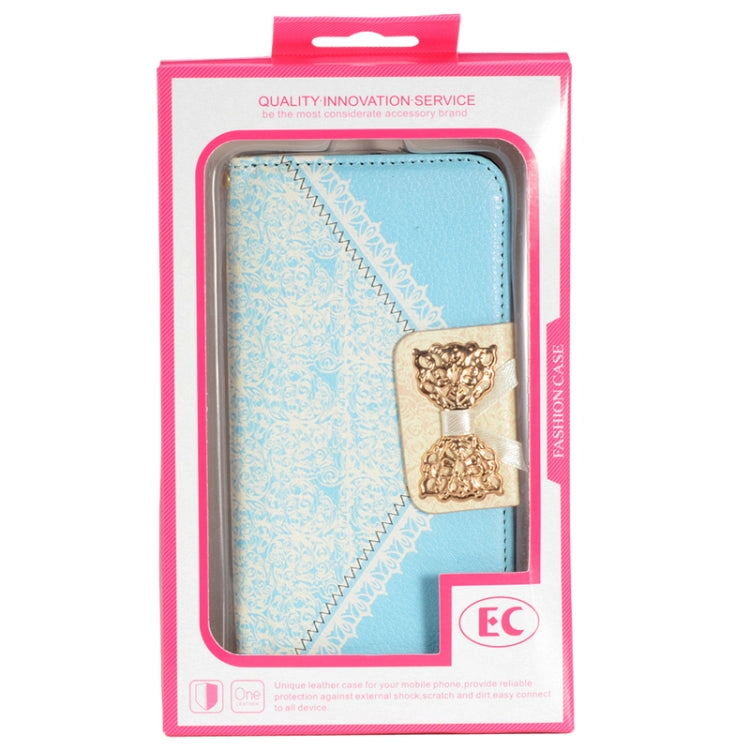 Bowknot Wallet Style Leather Case with Chain and Card Slots for iPhone 6 Plus & 6S Plus