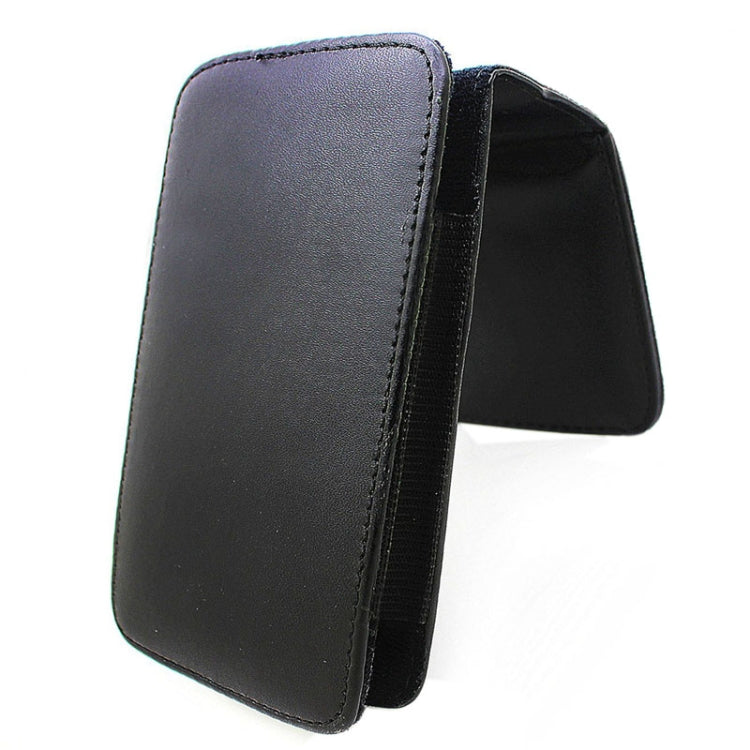 Universal Vertical Style Leather Case with Belt Clip for iPhone 6 Plus & 6S Plus / Galaxy Note 4 / Note 3(Black)