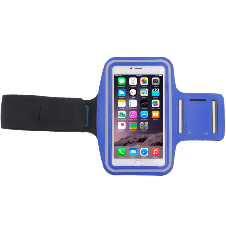 Sport Armband Case with Earphone Hole and Key Pocket for iPhone 6 Plus