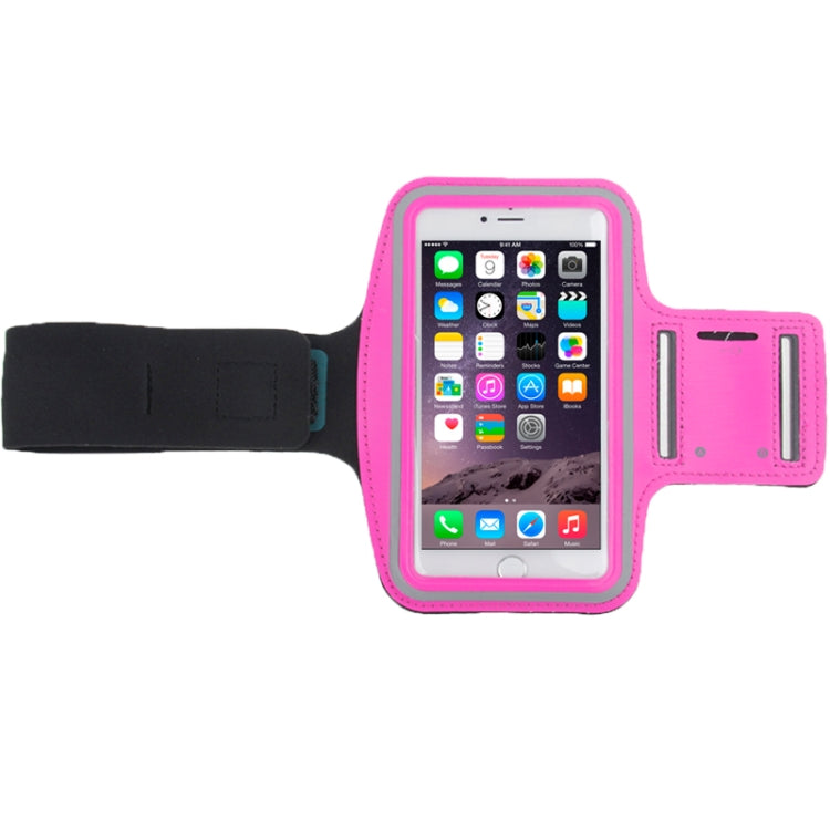 Sport Armband Case with Earphone Hole and Key Pocket for iPhone 6 Plus