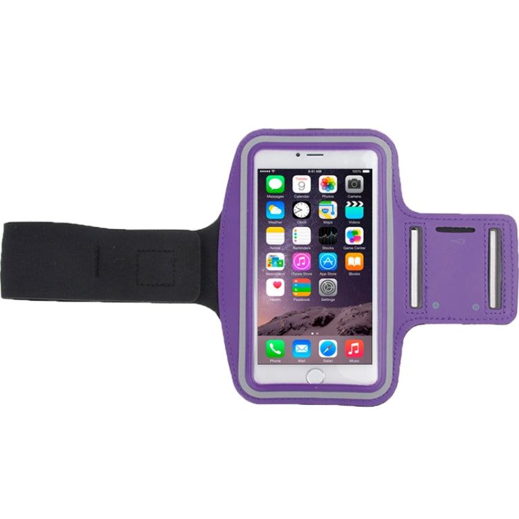 Sport Armband Case with Earphone Hole and Key Pocket for iPhone 6 Plus