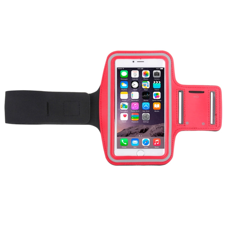 Sport Armband Case with Earphone Hole and Key Pocket for iPhone 6 Plus