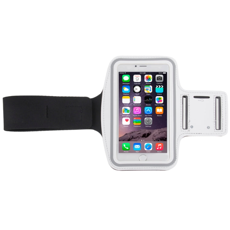 Sport Armband Case with Earphone Hole and Key Pocket for iPhone 6 Plus
