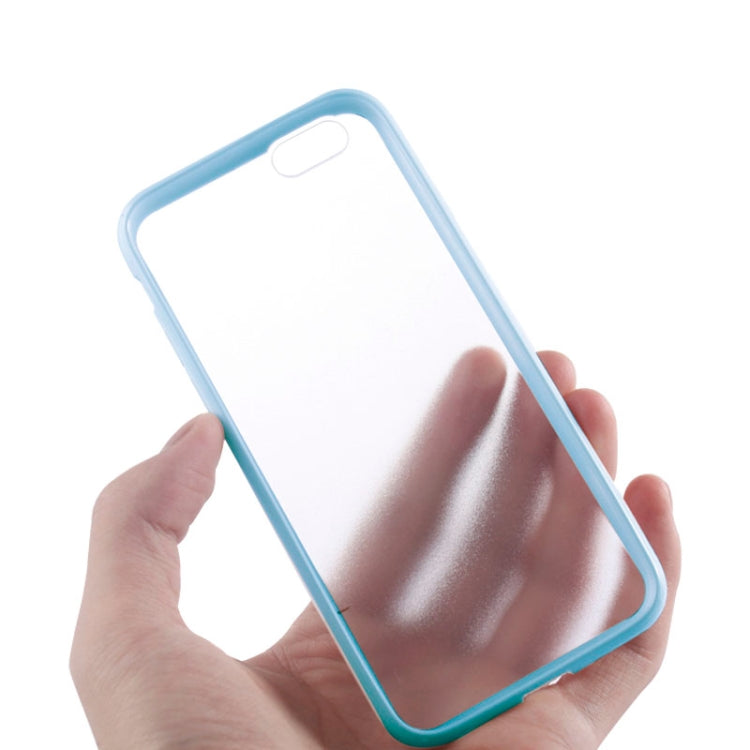 TPU Bumper Frame + Plastic Back Case for iPhone 6 Plus & 6S Plus