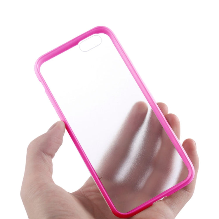 TPU Bumper Frame + Plastic Back Case for iPhone 6 Plus & 6S Plus