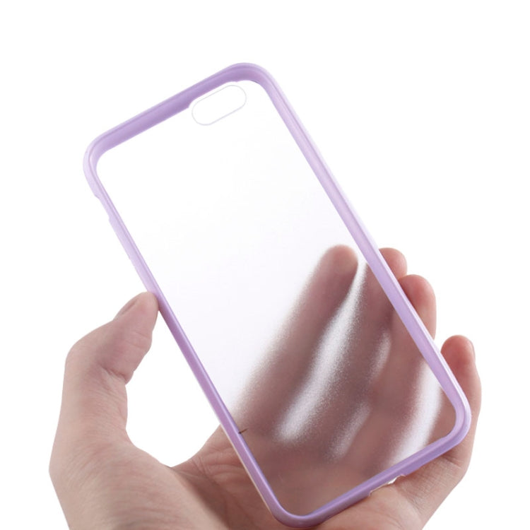 TPU Bumper Frame + Plastic Back Case for iPhone 6 Plus & 6S Plus