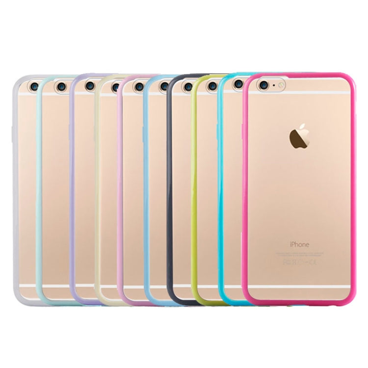 TPU Bumper Frame + Plastic Back Case for iPhone 6 Plus & 6S Plus