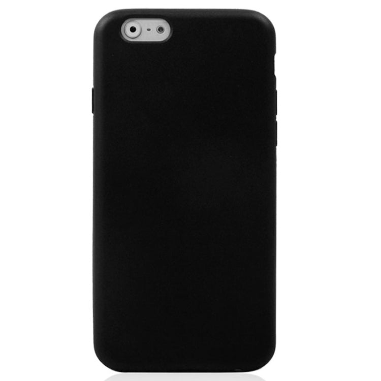 Horizontal Flip Touch Screen Frosted TPU Protection Case for iPhone 6 Plus & 6S Plus