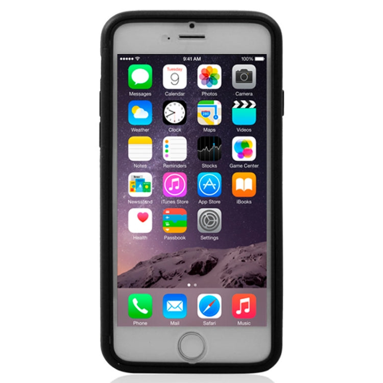 Horizontal Flip Touch Screen Frosted TPU Protection Case for iPhone 6 Plus & 6S Plus