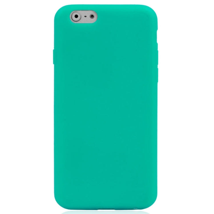 Horizontal Flip Touch Screen Frosted TPU Protection Case for iPhone 6 Plus & 6S Plus