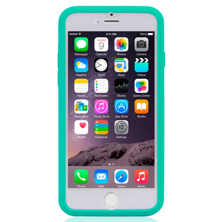 Horizontal Flip Touch Screen Frosted TPU Protection Case for iPhone 6 Plus & 6S Plus