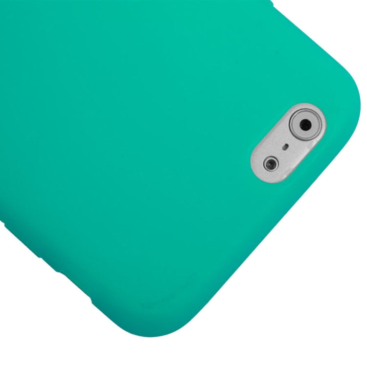 Horizontal Flip Touch Screen Frosted TPU Protection Case for iPhone 6 Plus & 6S Plus
