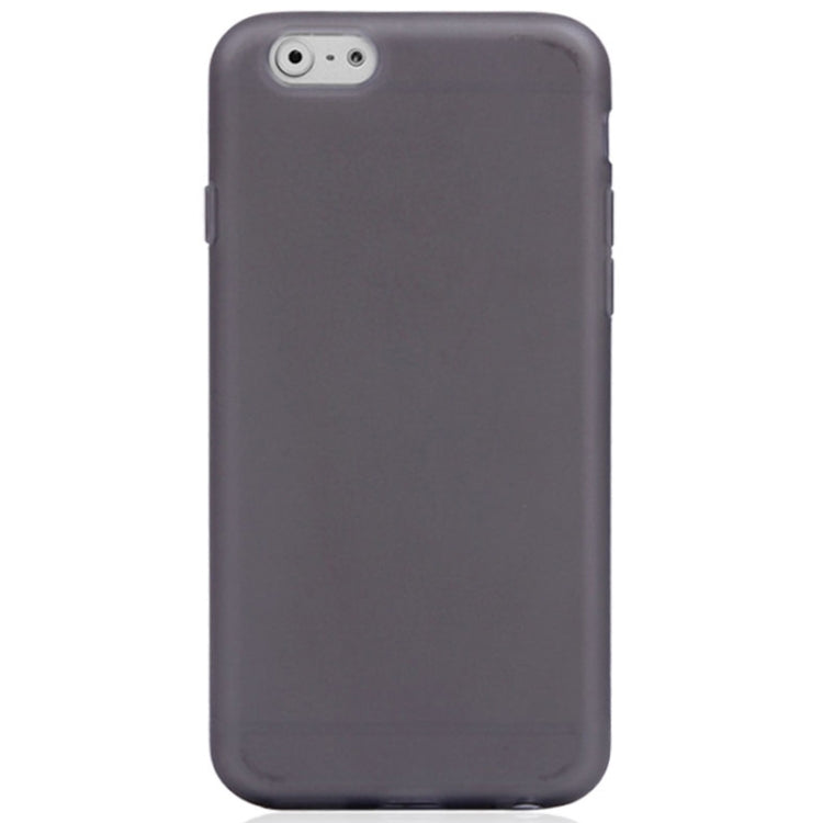 Horizontal Flip Touch Screen Frosted TPU Protection Case for iPhone 6 Plus & 6S Plus