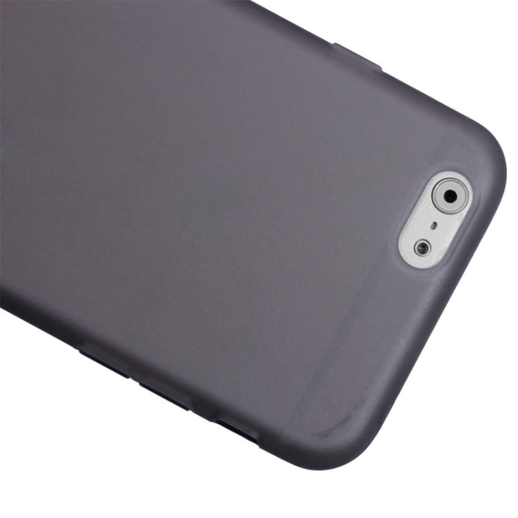 Horizontal Flip Touch Screen Frosted TPU Protection Case for iPhone 6 Plus & 6S Plus
