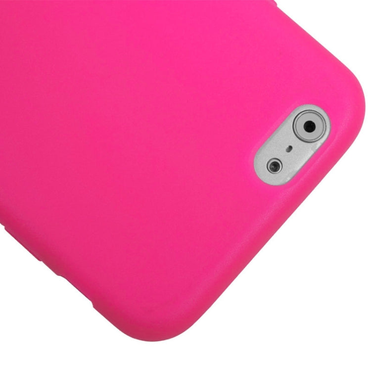 Horizontal Flip Touch Screen Frosted TPU Protection Case for iPhone 6 Plus & 6S Plus