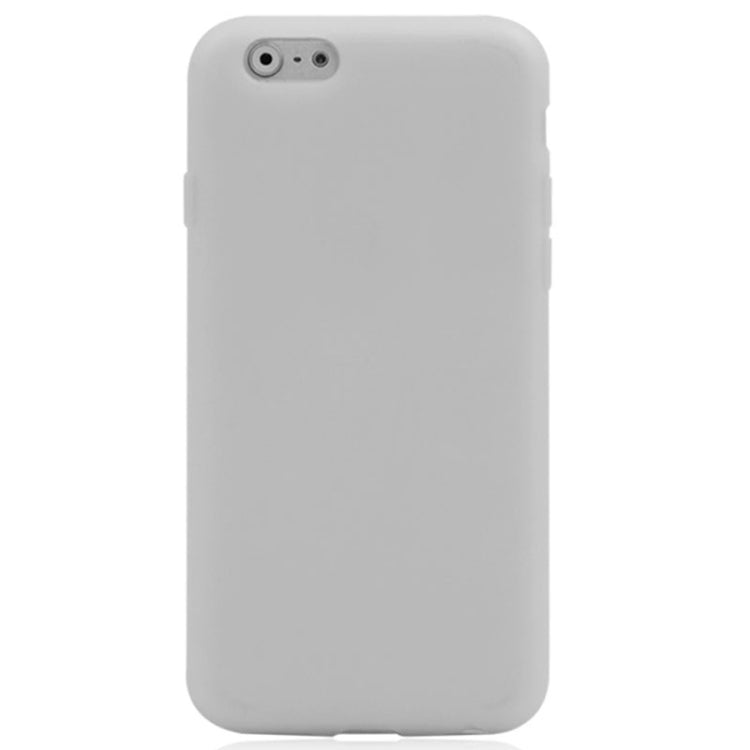Horizontal Flip Touch Screen Frosted TPU Protection Case for iPhone 6 Plus & 6S Plus